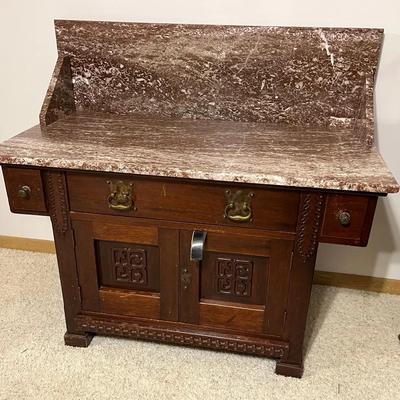 Victorian Marbletop Washstand
