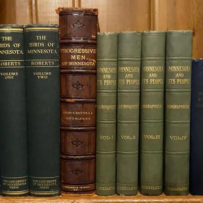 Vintage Hardback Books Featuring Minnesota 