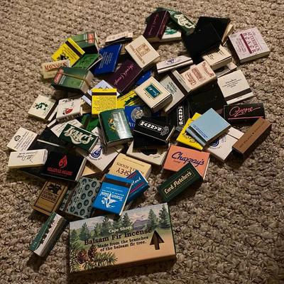 Collection Of Vintage Match Books