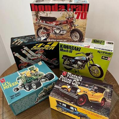 1970’s Model Vehicle Kits