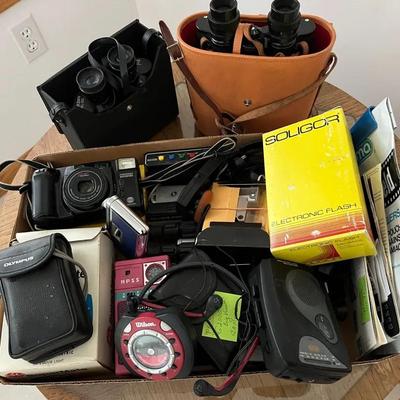Camera & Binoculars Mystery Lot