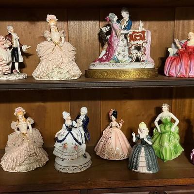 Royal Doulton, Tomorrows Heirlooms, Dresden Germany & More Figurines