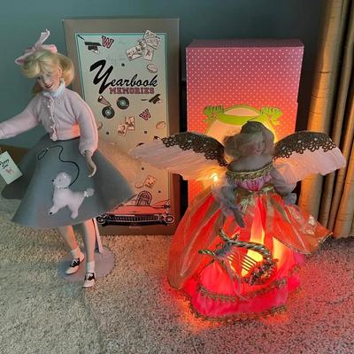 Yearbook Memories Peggy Sue And Lighted Angel 