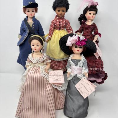 Madame Alexander 10” Dolls – Lily Langtry, Belle Boyd, Lydia Smith +	