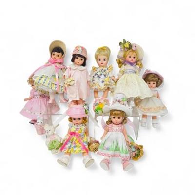 Madame Alexander Easter & Spring Doll Collection - Set of 8	