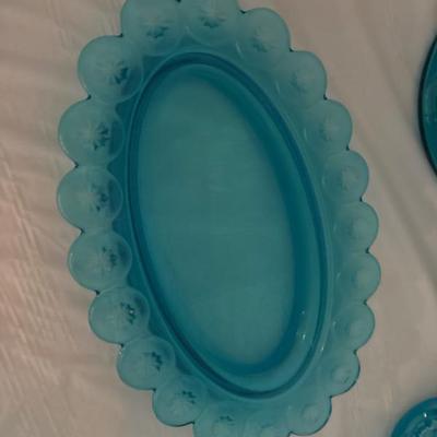 Moon and Star Pattern Glass