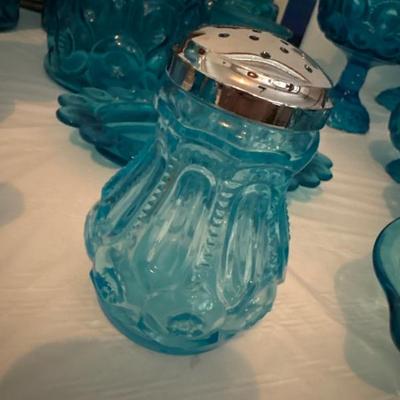 Moon and Star Pattern Glass