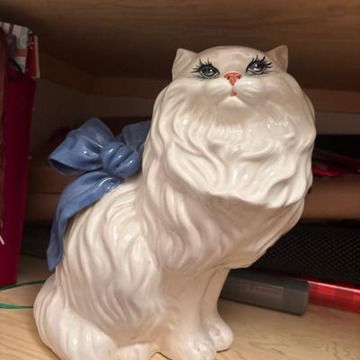 Porcelain White Cat