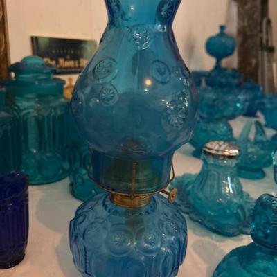 Moon and Star Pattern Glass