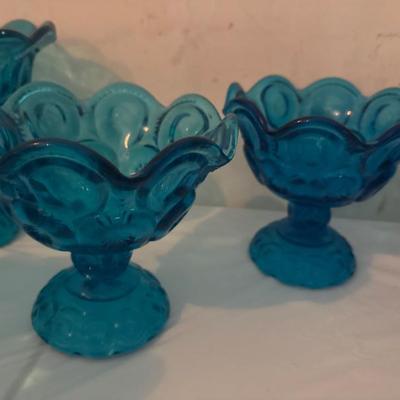 Moon and Star Pattern Glass