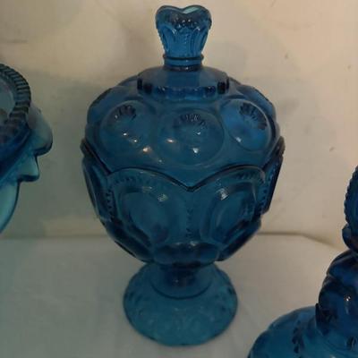 Moon and Star Pattern Glass