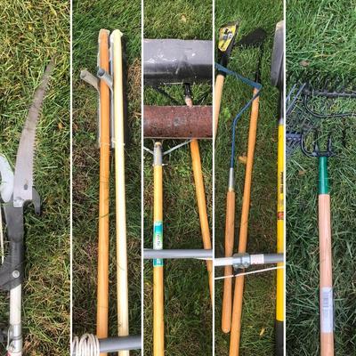 Mystery Lot Of Yard Tools