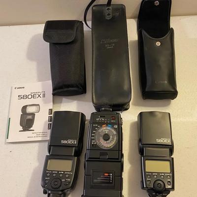 Canon Speed Lite 580EX 1 And 2 & Nikon Speed Lite SB-16