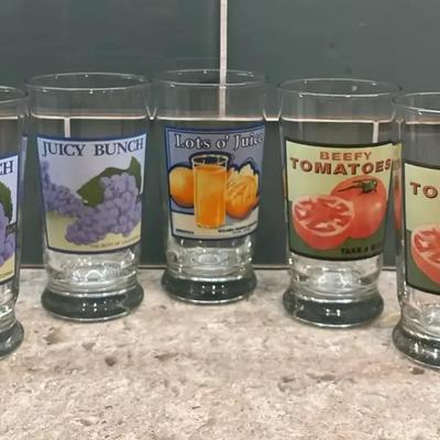 “Farm Fresh” Juice Glass Set