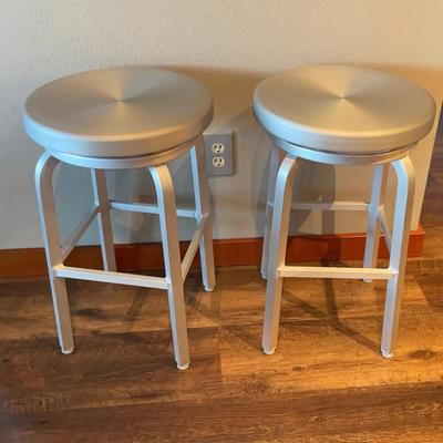 Brushed Metal Chairs #4