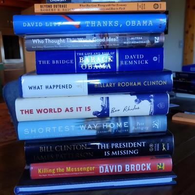 Obama, Clinton, American Politics Books 