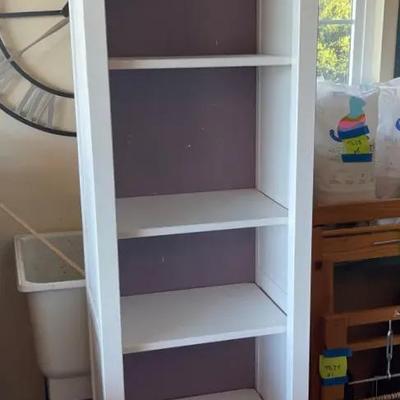 White Bookshelf 