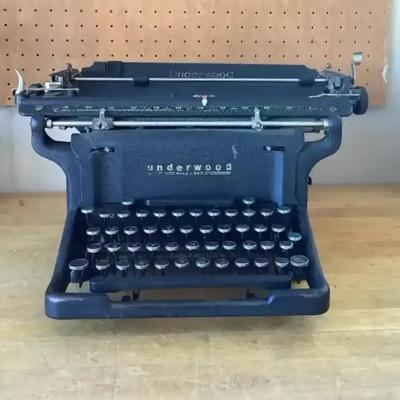 Underwood Typewriter