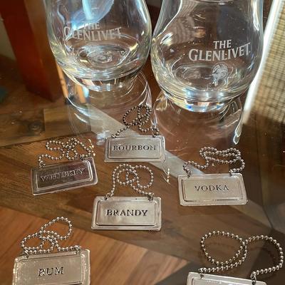 Silver Tone Spirits Tag