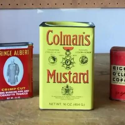 Tins-Coleman, Eight O'clock Coffee, Prince Albert