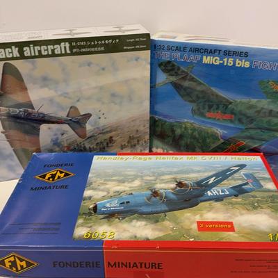 Sale Photo Thumbnail #38: Vintage & Modern Model plane Kits | Trumpeter, Hobby Boss, FM, Revell 