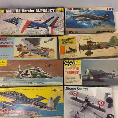 Sale Photo Thumbnail #42: Vintage Plane Model Kits | Heller, Monogram, Hawk