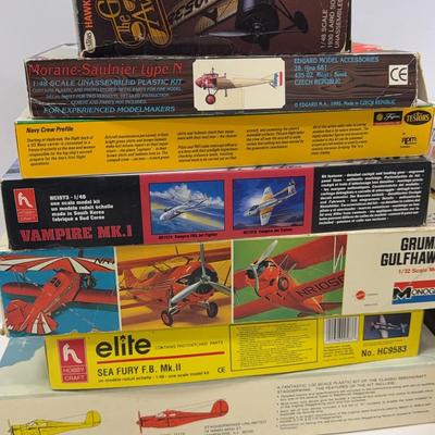 Sale Photo Thumbnail #24: Vintage Model Airplane Kits | Monogram, Craft Hobby, MPC & More 