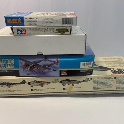 Sale Photo Thumbnail #68: Military Miniatures | Yakovlev Yak-23 “Flora” | P-38F/G/H Lightning | Matchbox Sea Venom