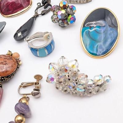 Sale Photo Thumbnail #77: Misc. Single Earrings Lot | Project Jewelry
