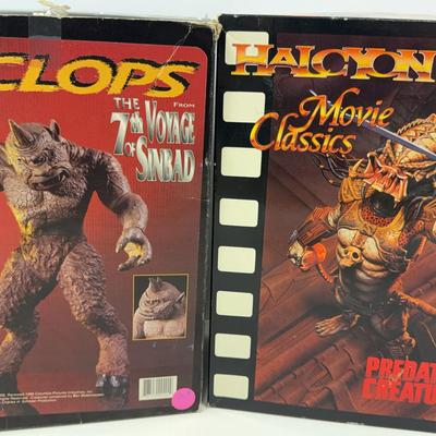 Sale Photo Thumbnail #18: Halcyon Movie Classics Predator 2 Creature Model Kit | Cyclops Vinyl Model Kit from The 7th Voyage o