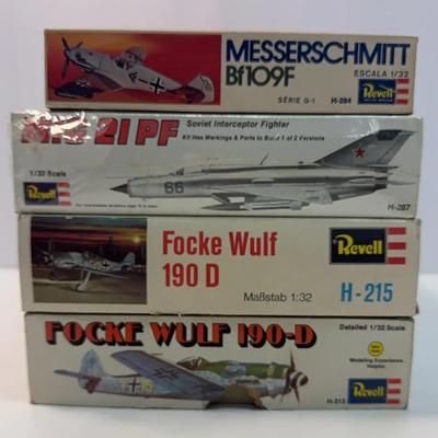 Sale Photo Thumbnail #34: Revell | Messerschmitt Bf109F | MIG 21 PF | Focke Wulf 190 D 1:32 Scale