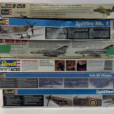 Sale Photo Thumbnail #39: Revell | B-25B 1:48 | Spitfire Mk. 1 | MIG 21 PF | Sopwith Camel | Yak-38 Forger