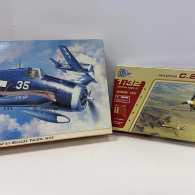 Sale Photo Thumbnail #70: Hasegawa F6F-3/5 Hellcat “Pacific Aces” | 21st Century Toys Macchi C.202 Folgore 