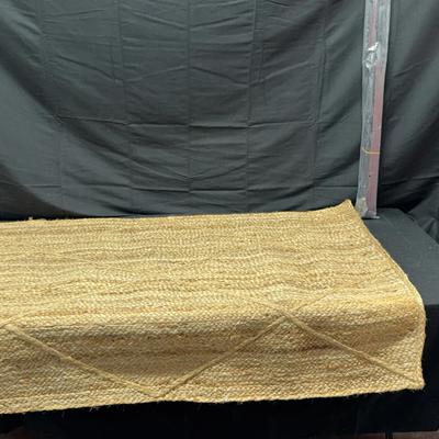 Braided Rug And Display Easel