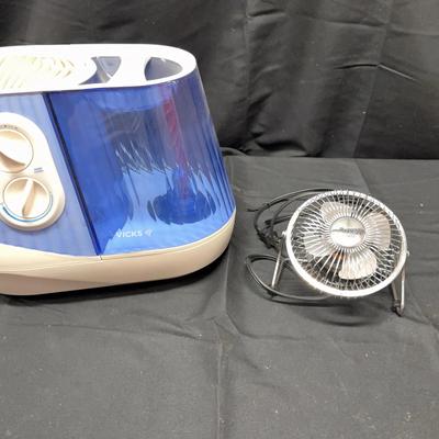 Humidifier And Small Fan