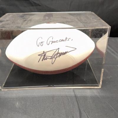 Steve Spurrier Signed Football 