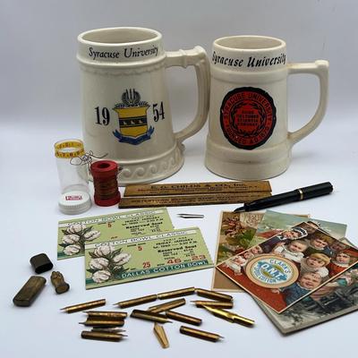Cotton Bowl, Syracuse, Vintage Nibs, Misc Items