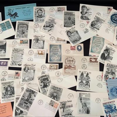 1960 and 1961 First Day Covers 