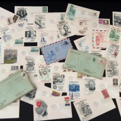 Lot of 1964 and 1965 First Day Covers