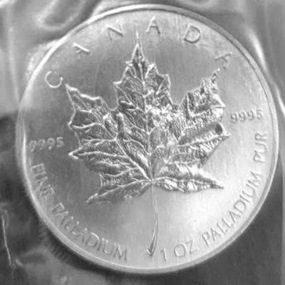 2005 1 Ounce Palladium 50 Dollar Coin - Mint Condition