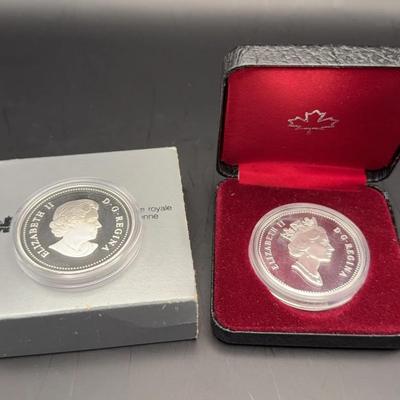 Canadian Silver Dollar Coins