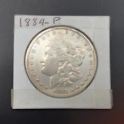 1884 Morgan Silver Dollar