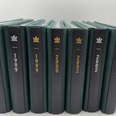 1998-2002 Canadian Proof Coin Sets (7)