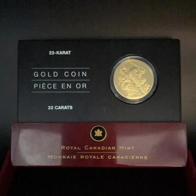 22-Karat 2005 $200 Gold Canadian Coin 22 KT