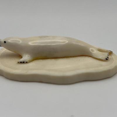 Walrus Ivory Sea Lion With Baleen