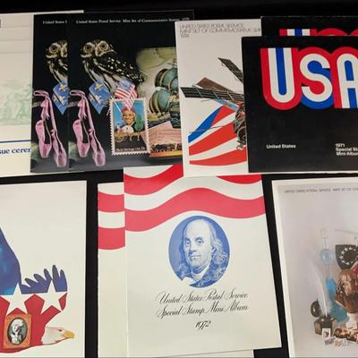 US Postal Service Special Commemorative Stamp Mini Albums