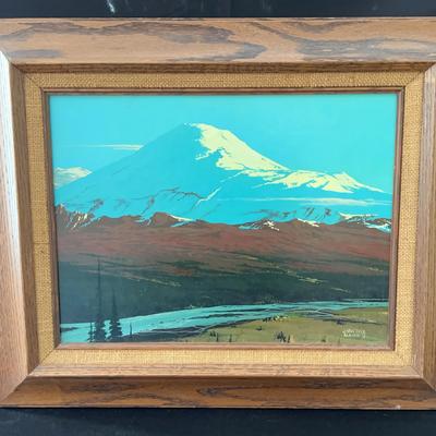 Jon Van Zyle Alaskan Painting