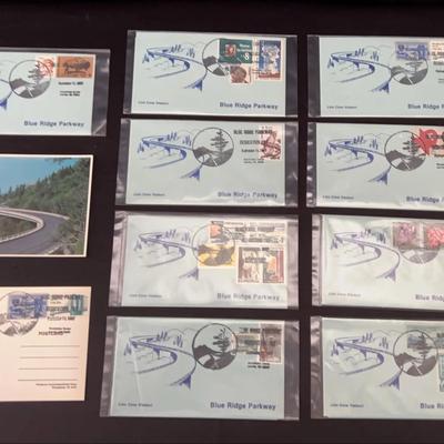 Blue Ridge Mountain Parkway First Day Covers 1987