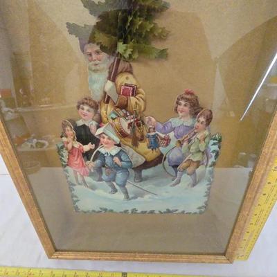 Vintage Victorian Christmas Card