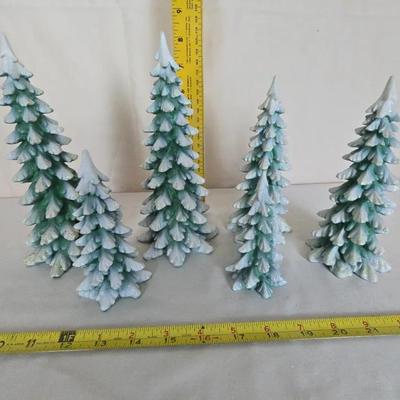 Resin Set Of Trees